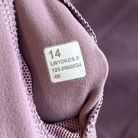 NEW Size 14 Lululemon Align High Neck Tank Top & Pace Rival High-Rise 3” Short - Picture 10 of 10